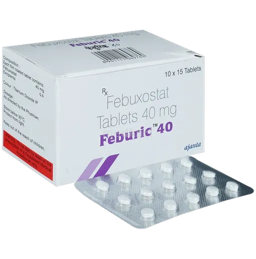 feburic 40mg tablet 15's
